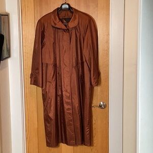 Copper Color Trench Coat w/ Removable Lining